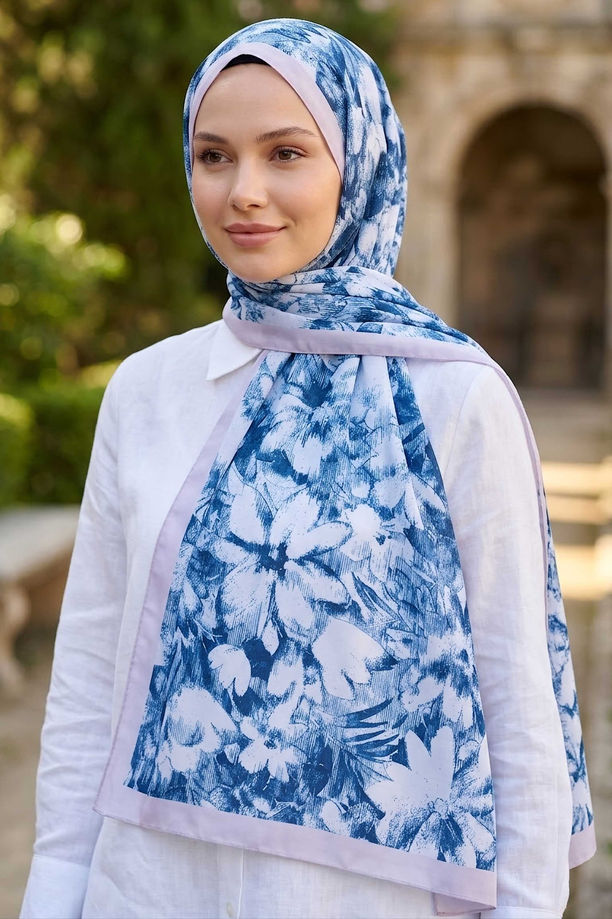 Şal Mavi - 28641-MAVI - 1