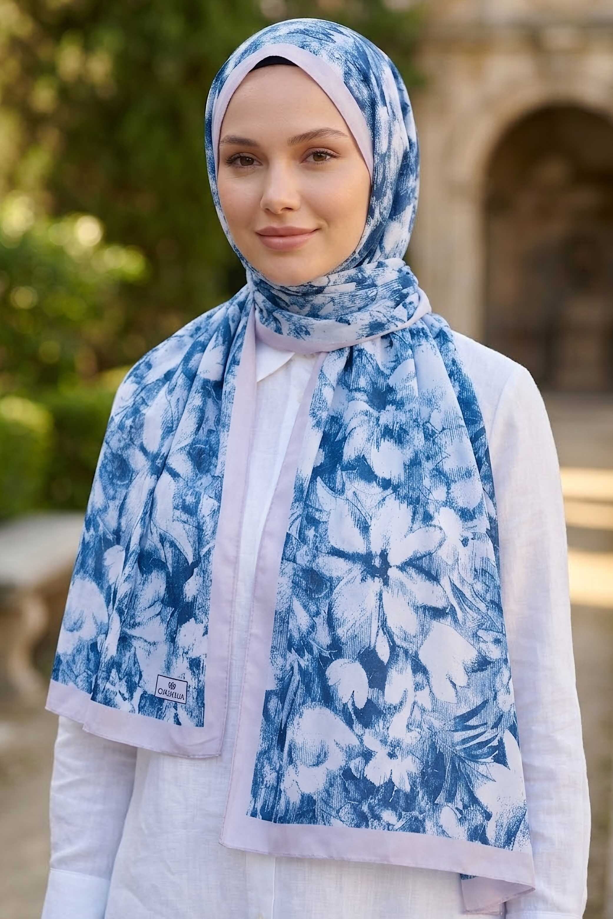 Şal Mavi - 28641-MAVI - 2