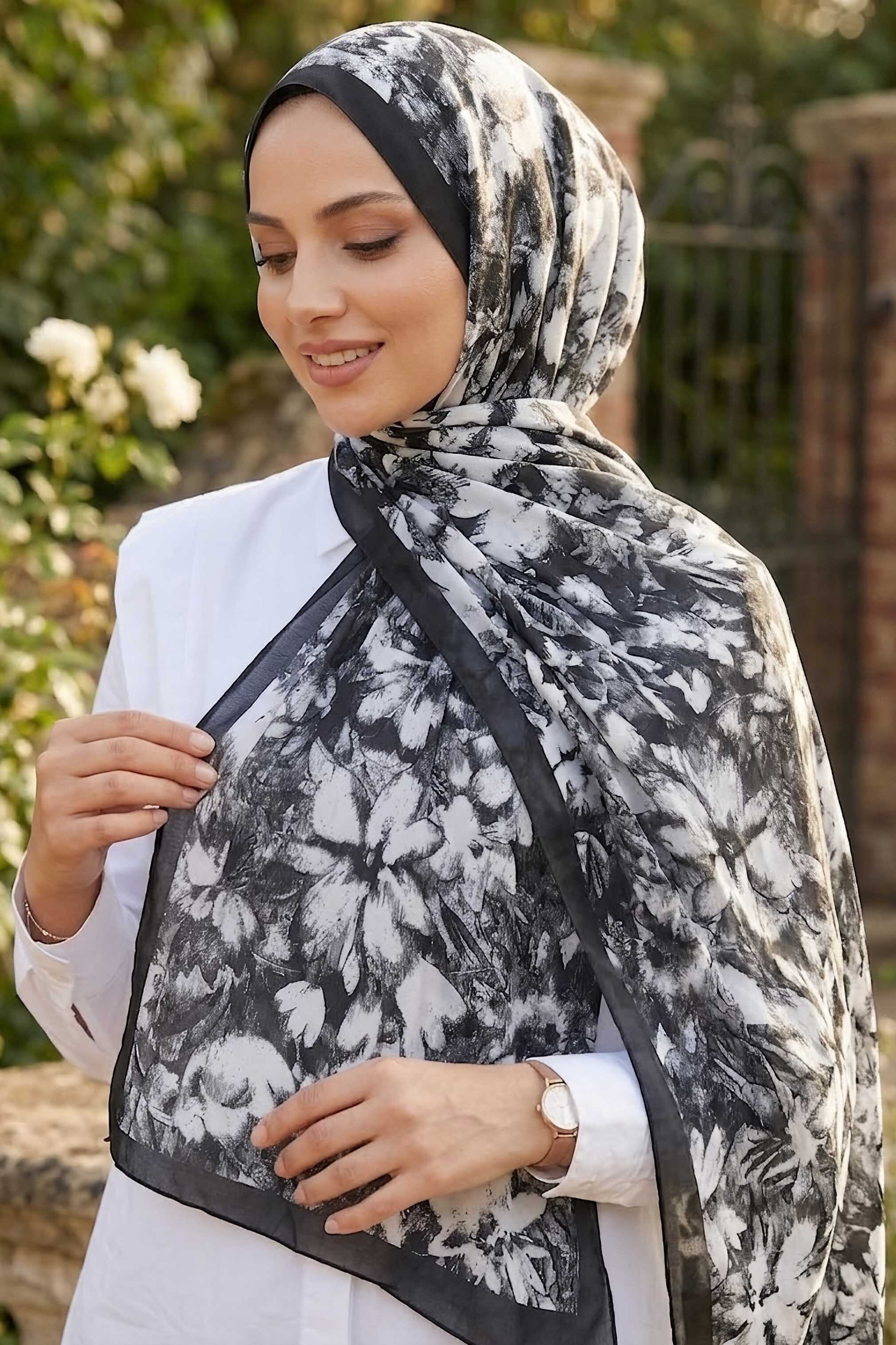 Şal Siyah - 28641-SIYAH - 1