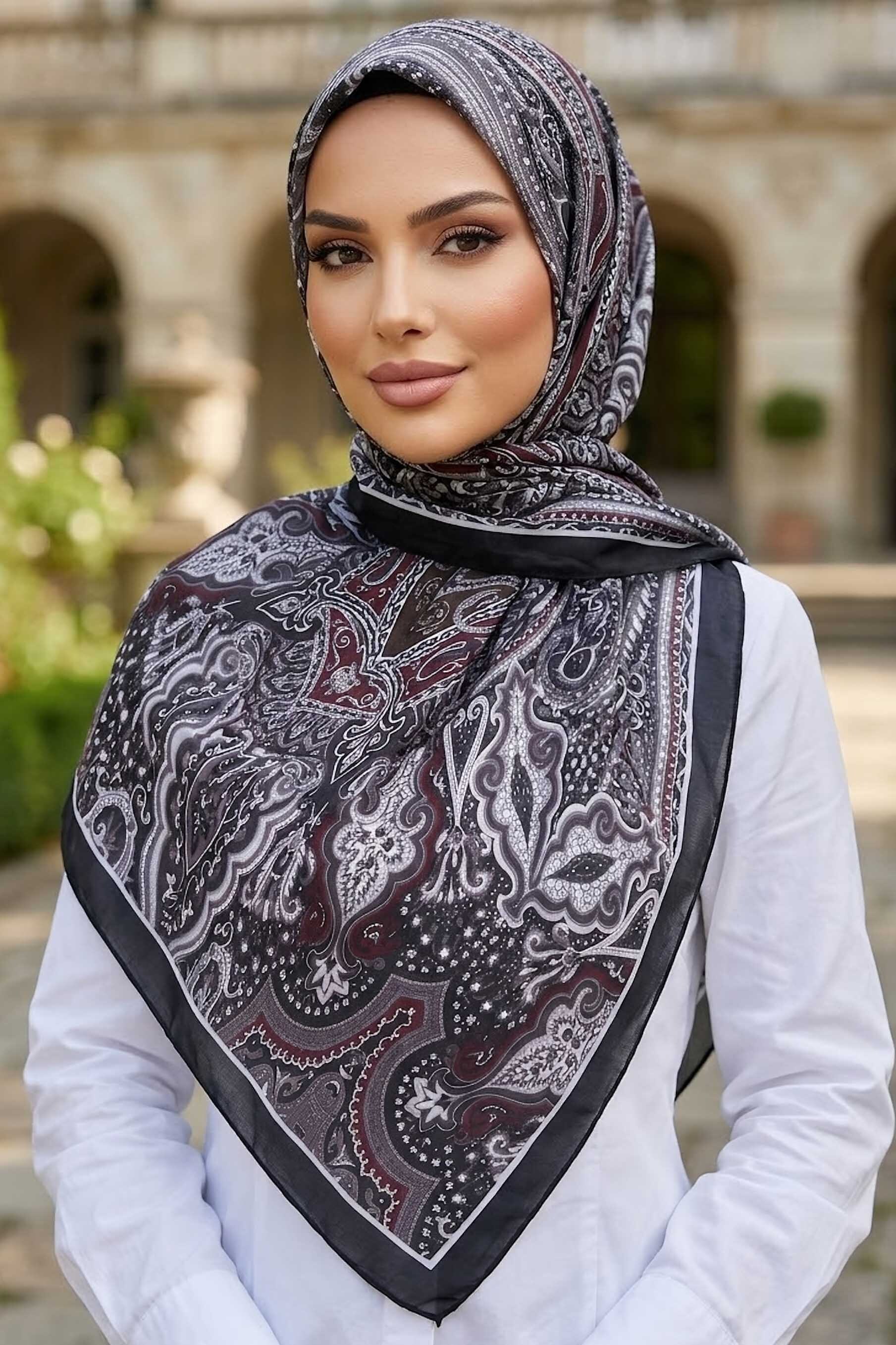 Şal Siyah - 28642-SIYAH - 1