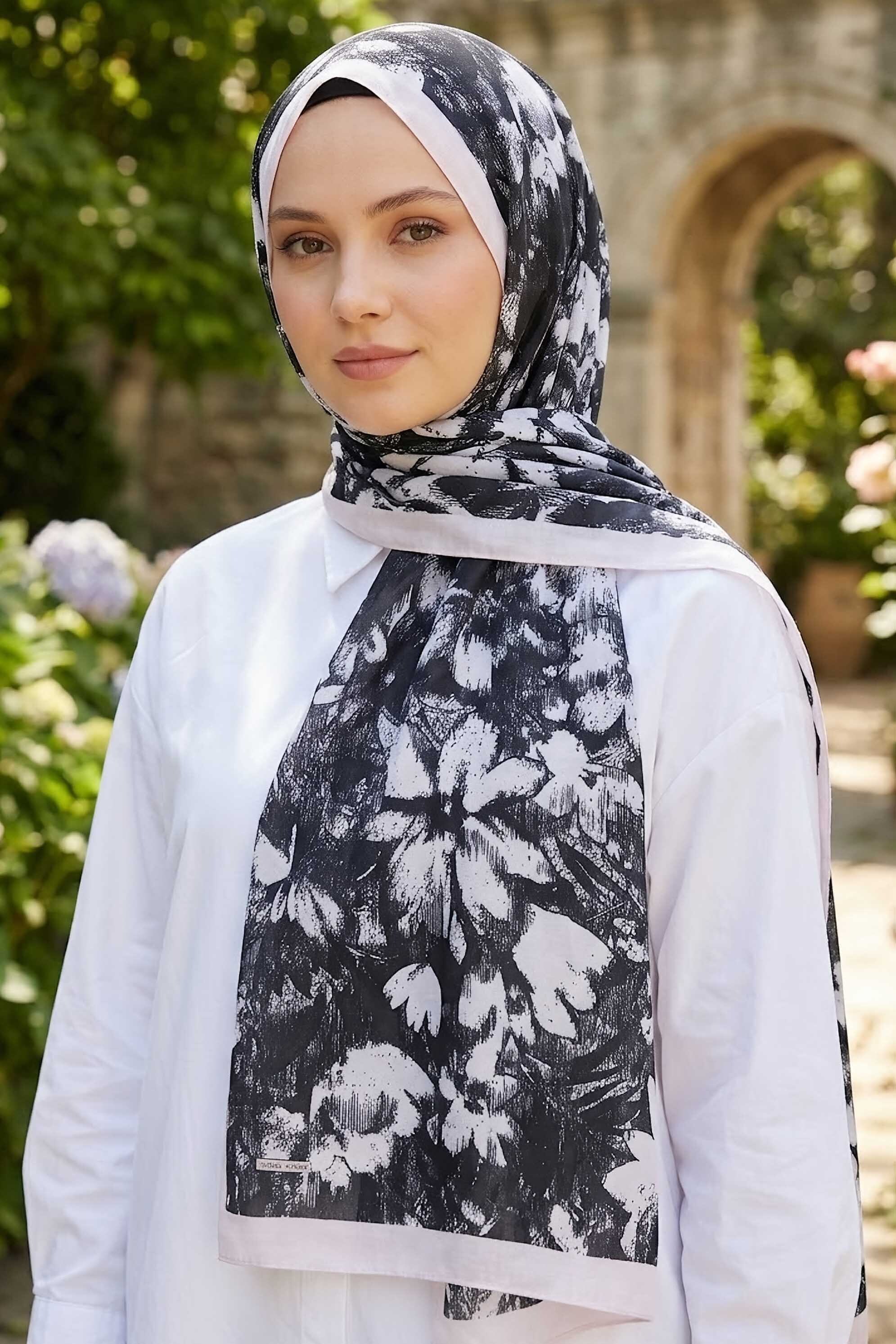 Şal Siyah-bej - 28641-SIYAH-BEJ - 1