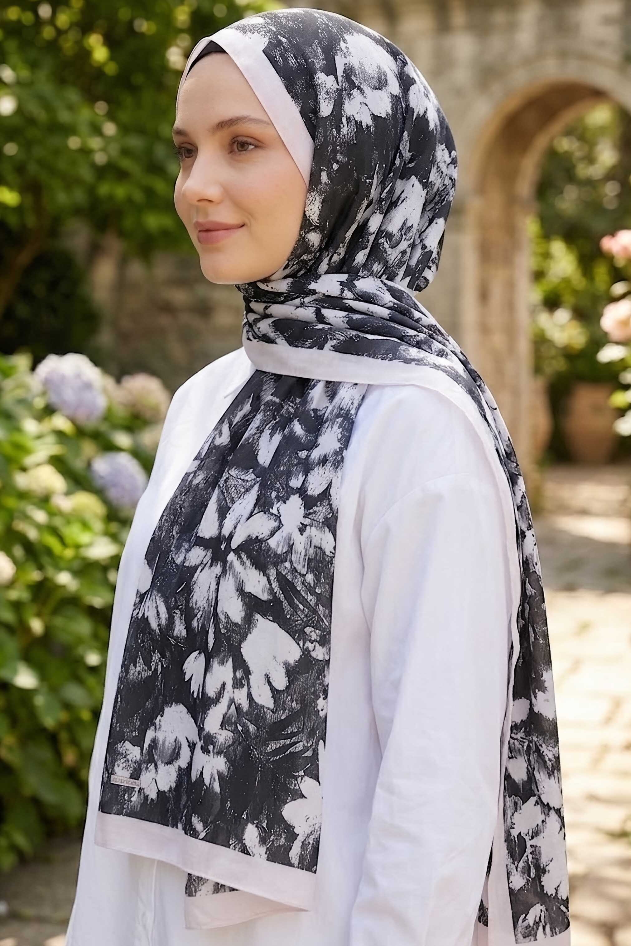 Şal Siyah-bej - 28641-SIYAH-BEJ - 2