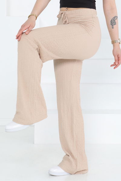 Salaş Pantolon Bej - 27276 