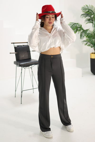 Şerit Detaylı Spor Pantolon - 27084 