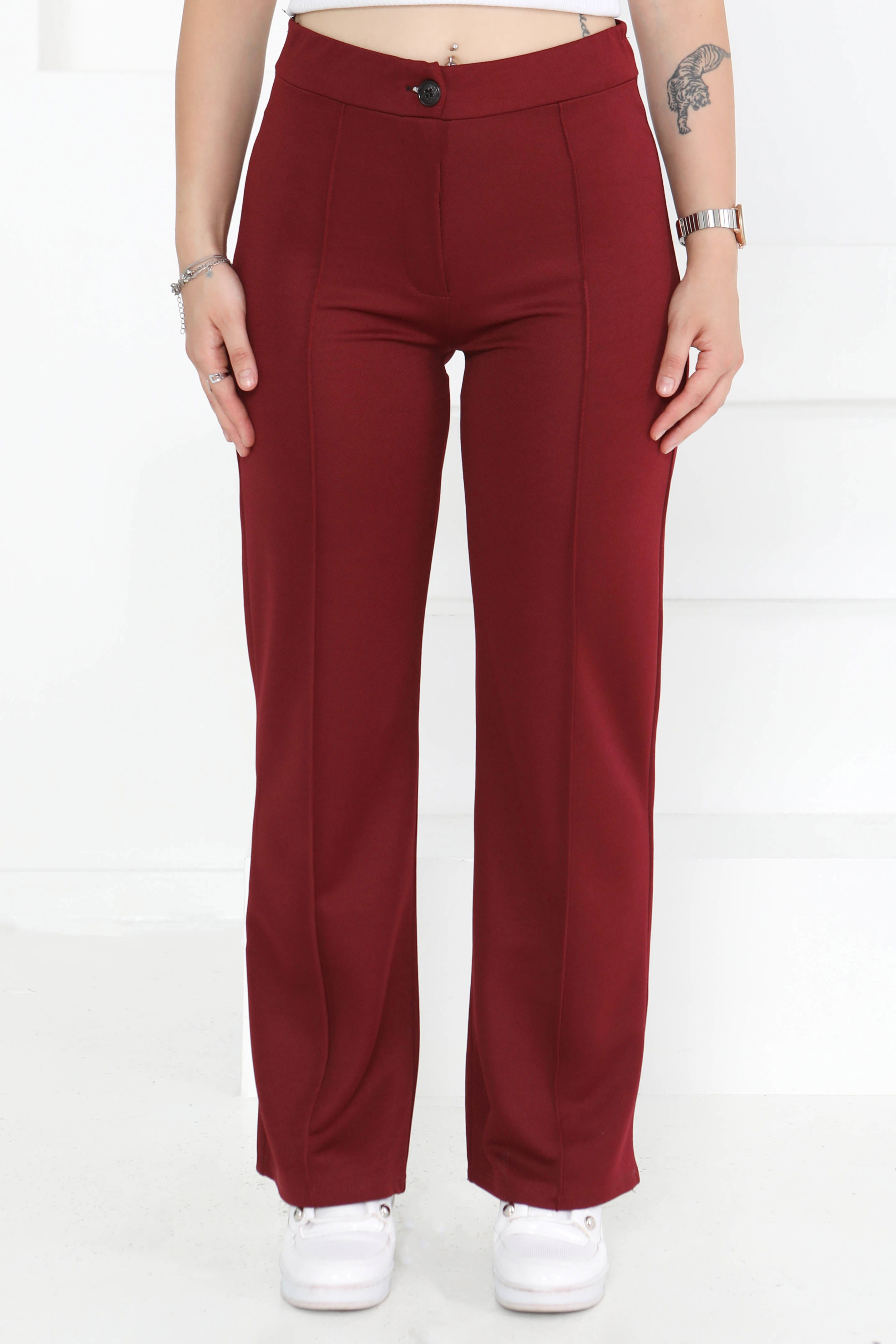 Şerit Detaylı Spor Pantolon - 27084 - 2