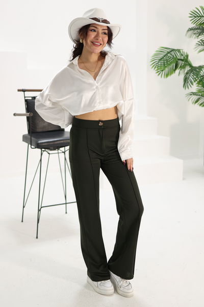 Şerit Detaylı Spor Pantolon - 27084 