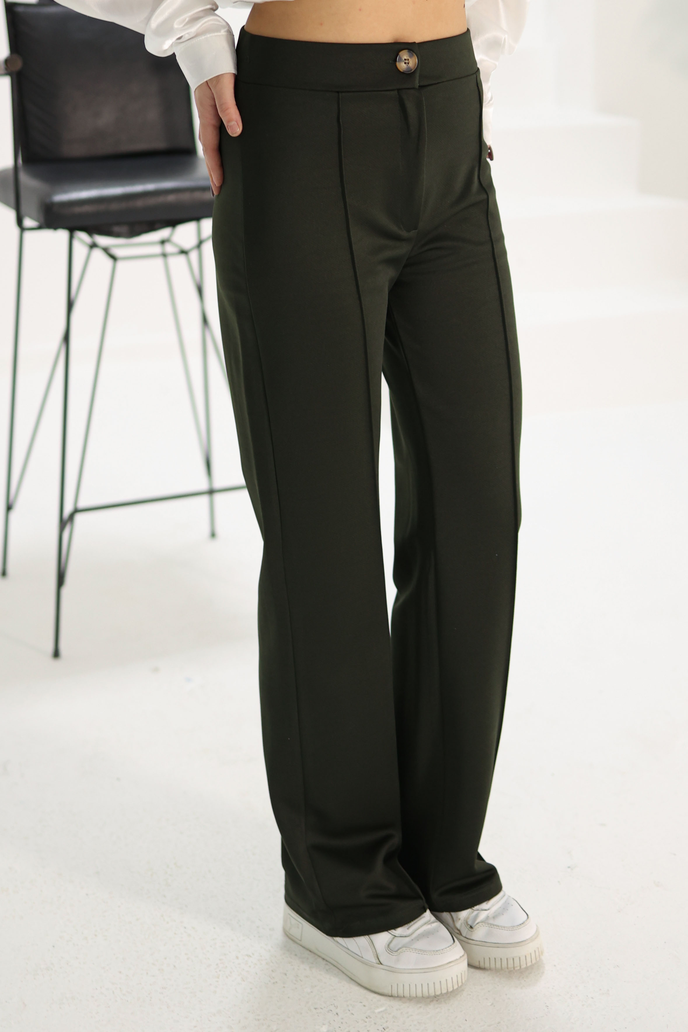 Şerit Detaylı Spor Pantolon - 27084 - 3
