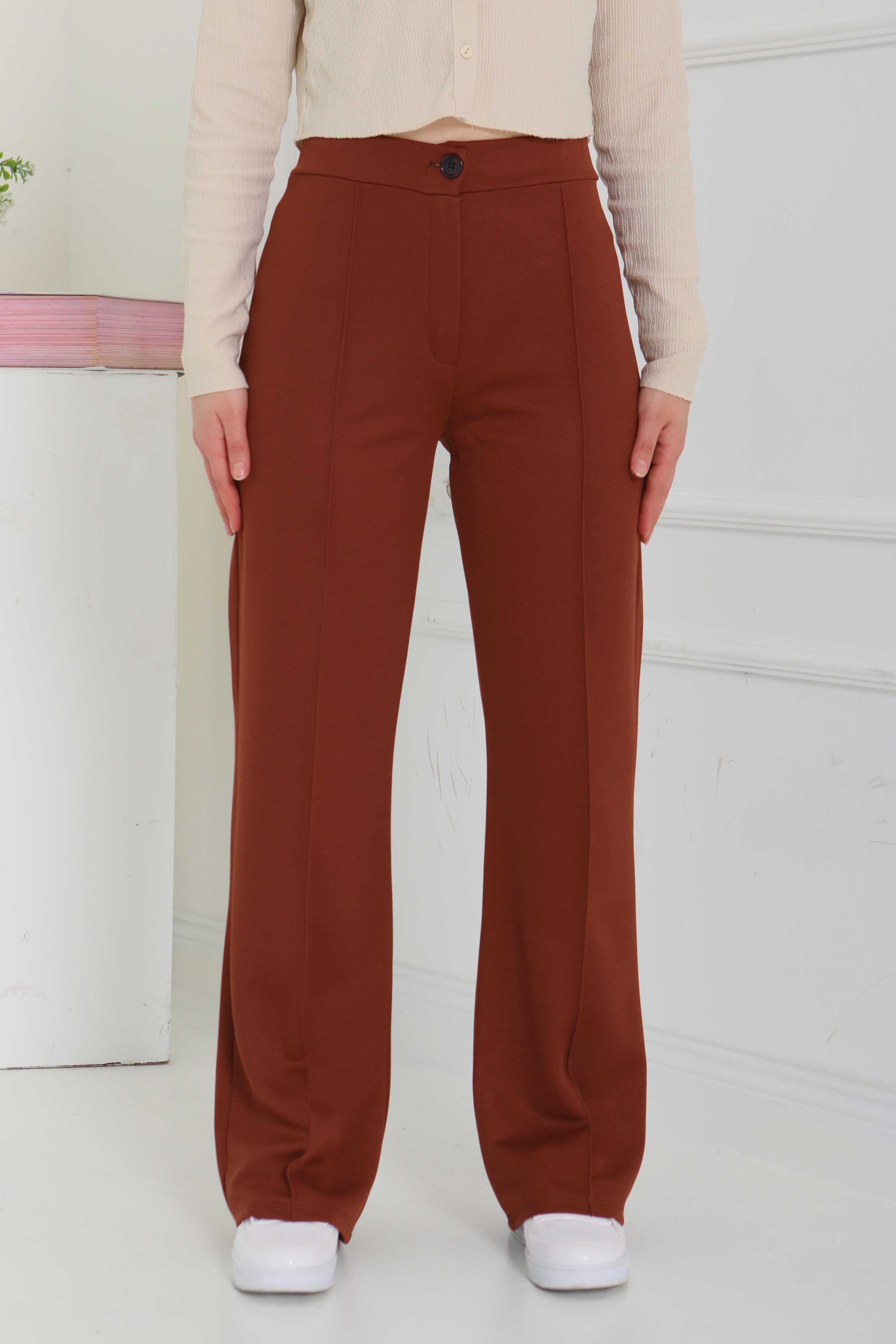 Şerit Detaylı Spor Pantolon - 27084 - 4