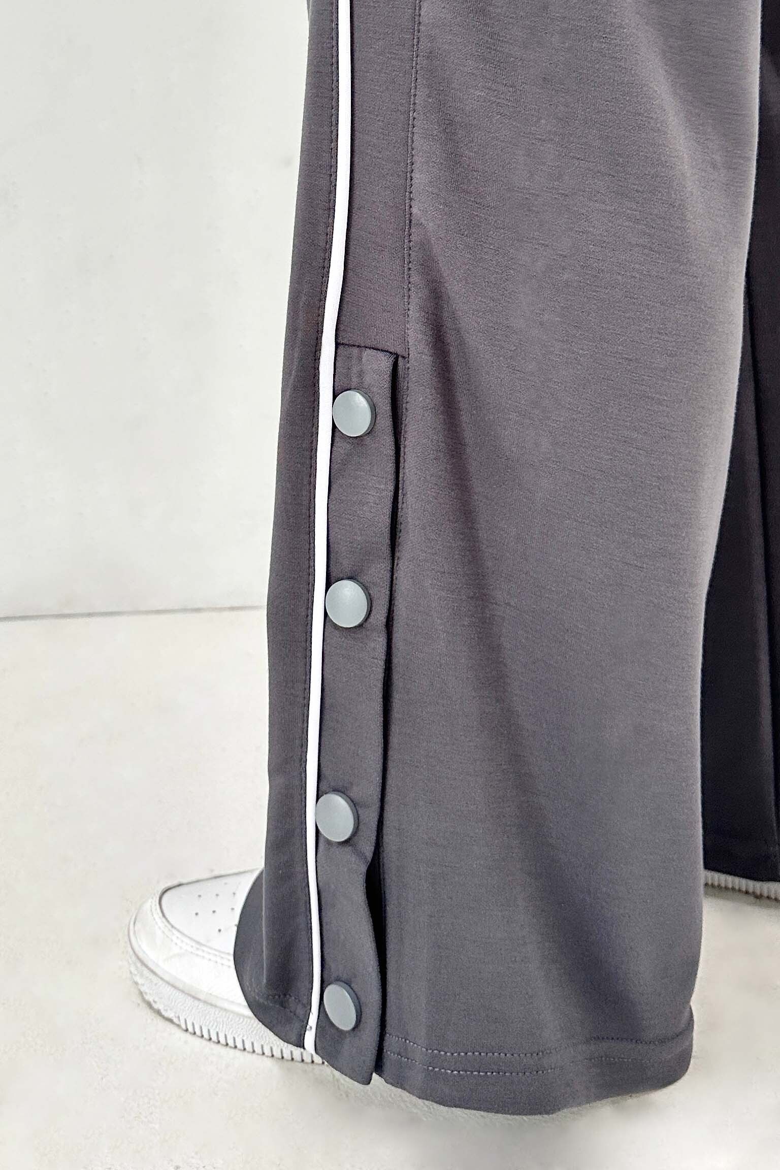 Şetit Ve Çıtcıt Detaylı Modal Pantolon - 27872-FUME - 4