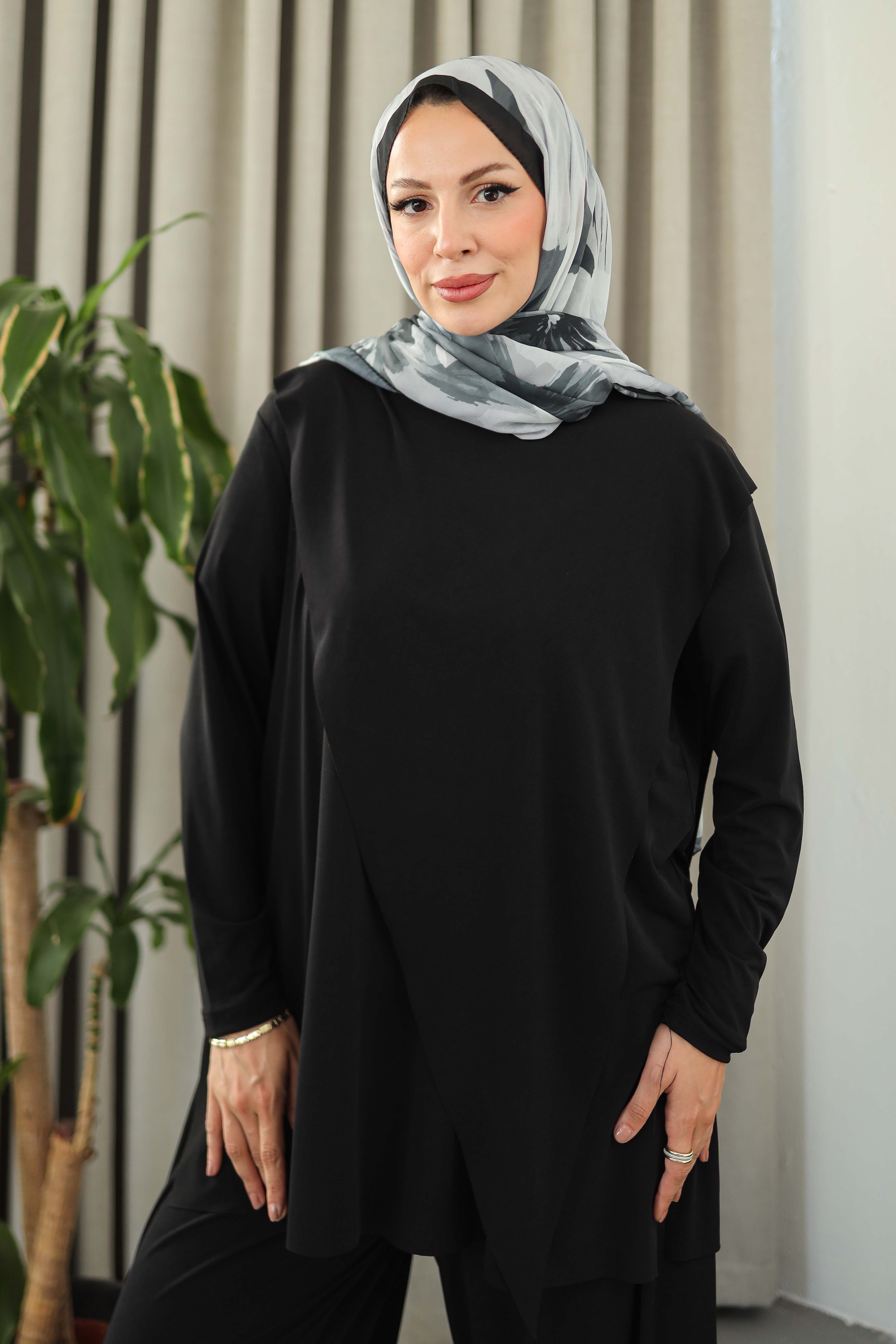 Simetri Sendy İkili Takım - 27829-SIYAH - 4