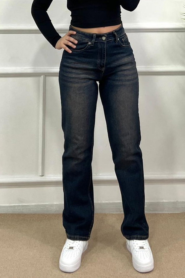 Straiht Fit Kot Pantolon - 28374-KAHVE - 3