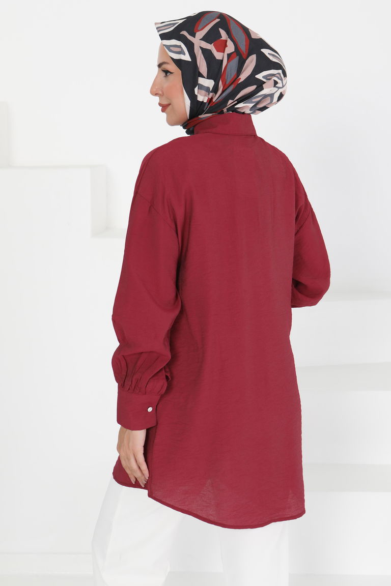 Taş Detaylı Tunik - 27432 - TOFİSA