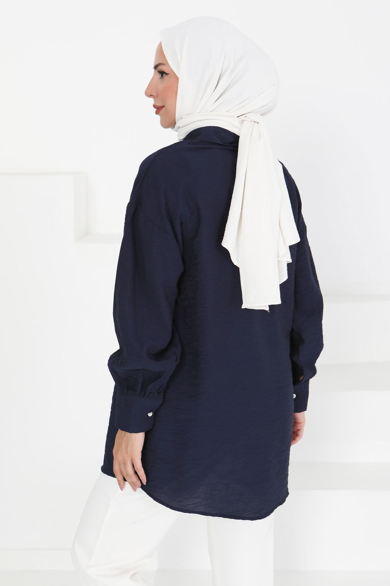 Taş Detaylı Tunik - 27432 - TOFİSA