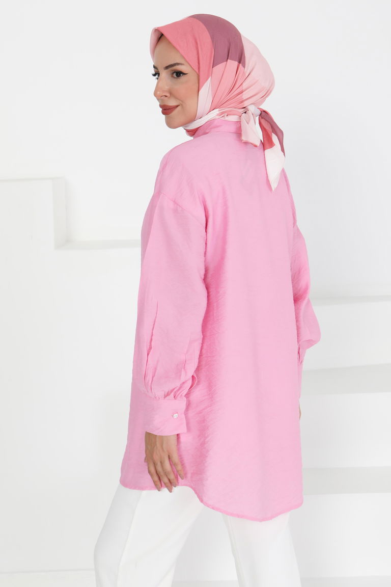 Taş Detaylı Tunik - 27432 - TOFİSA