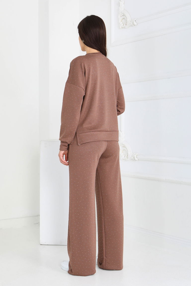 Taşlı Modal İkili Takım - 27868-VIZON - TOFİSA