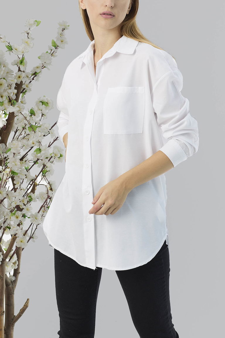 Tek Cepli Gömlek - 27087 - TOFİSA