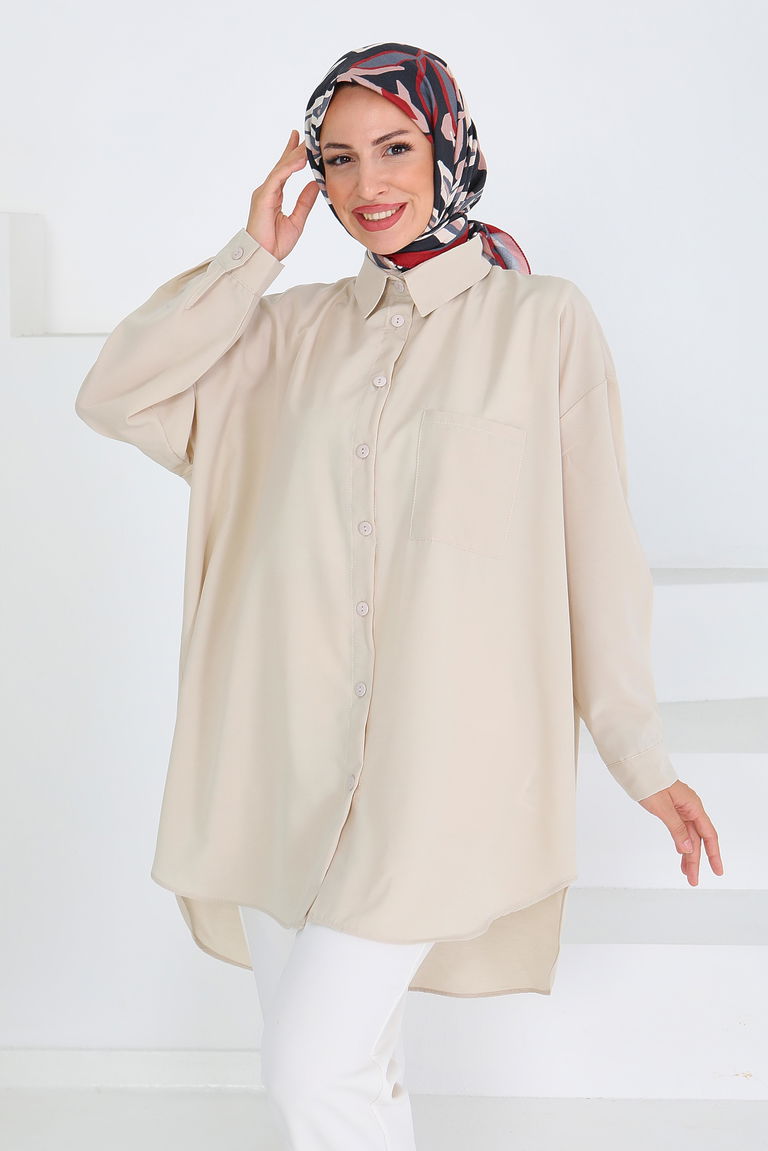 Tek Cepli Gömlek - 27087 - TOFİSA