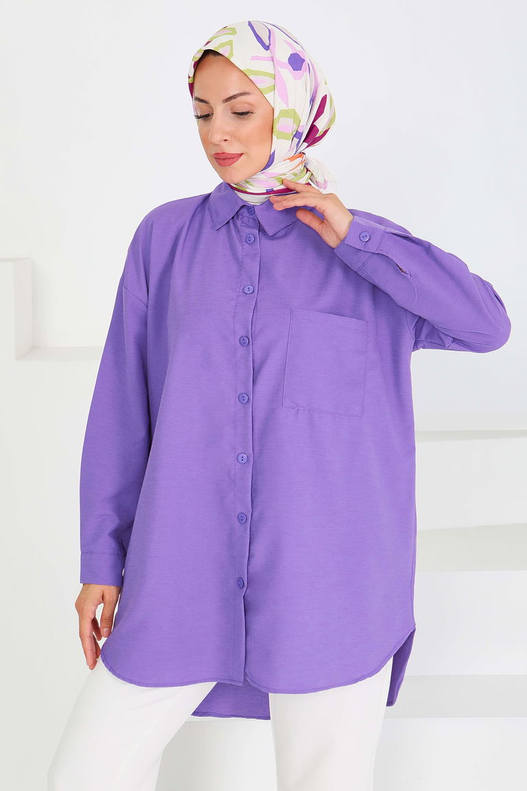 Tek Cepli Gömlek - 27087 - TOFİSA