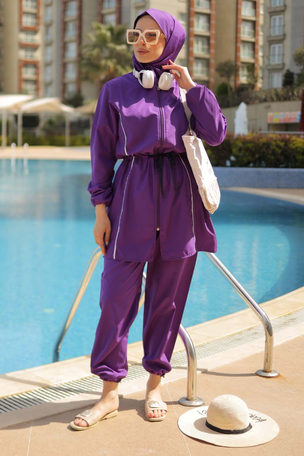 Tesettür Mayo Takımı - 27096 - 1