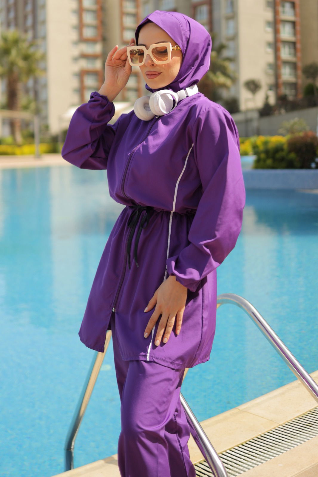 Tesettür Mayo Takımı - 27096 - 4