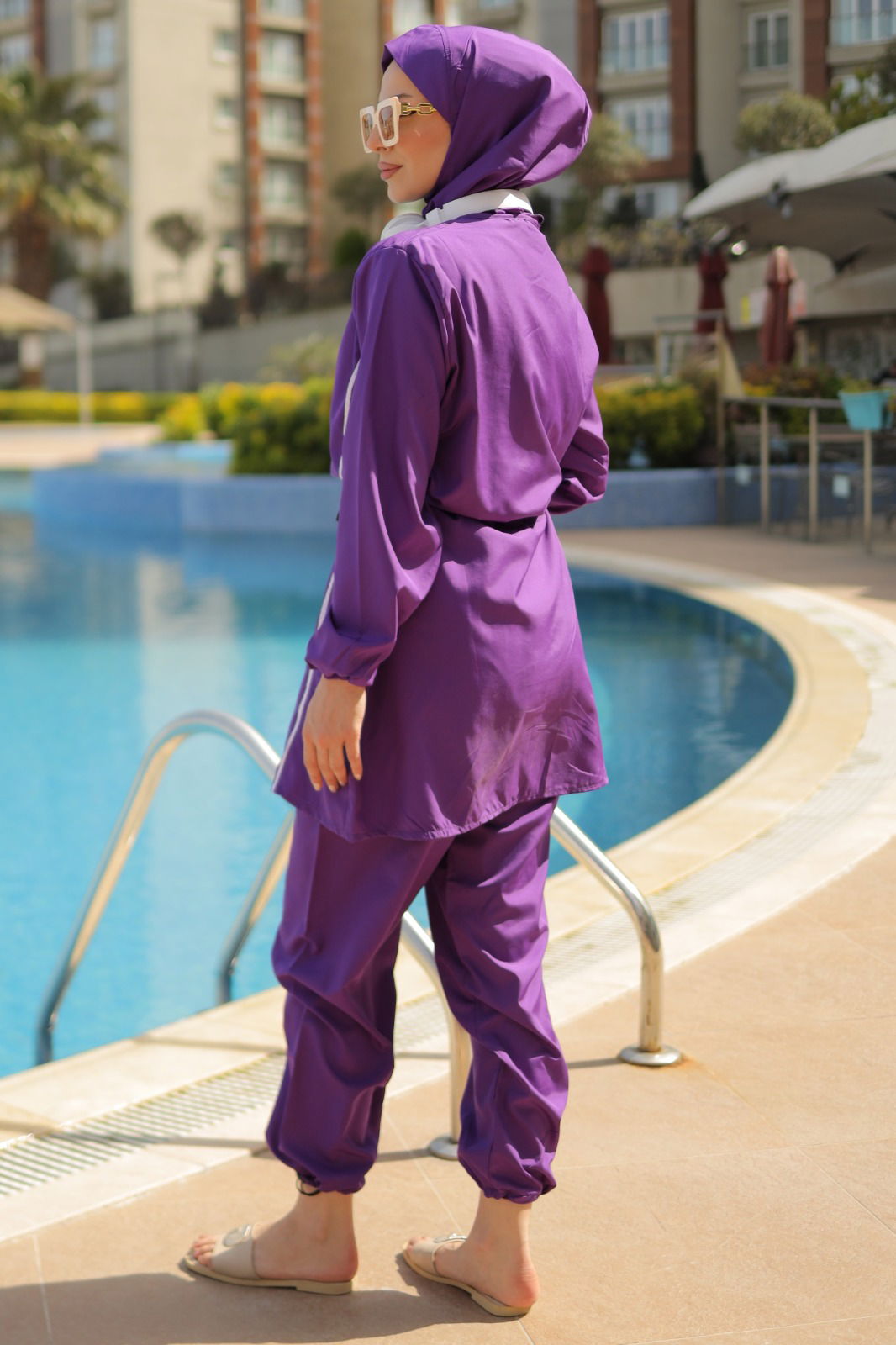 Tesettür Mayo Takımı - 27096 - 9