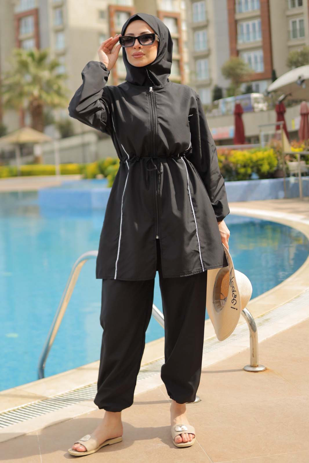 Tesettür Mayo Takımı - 27096 - 5