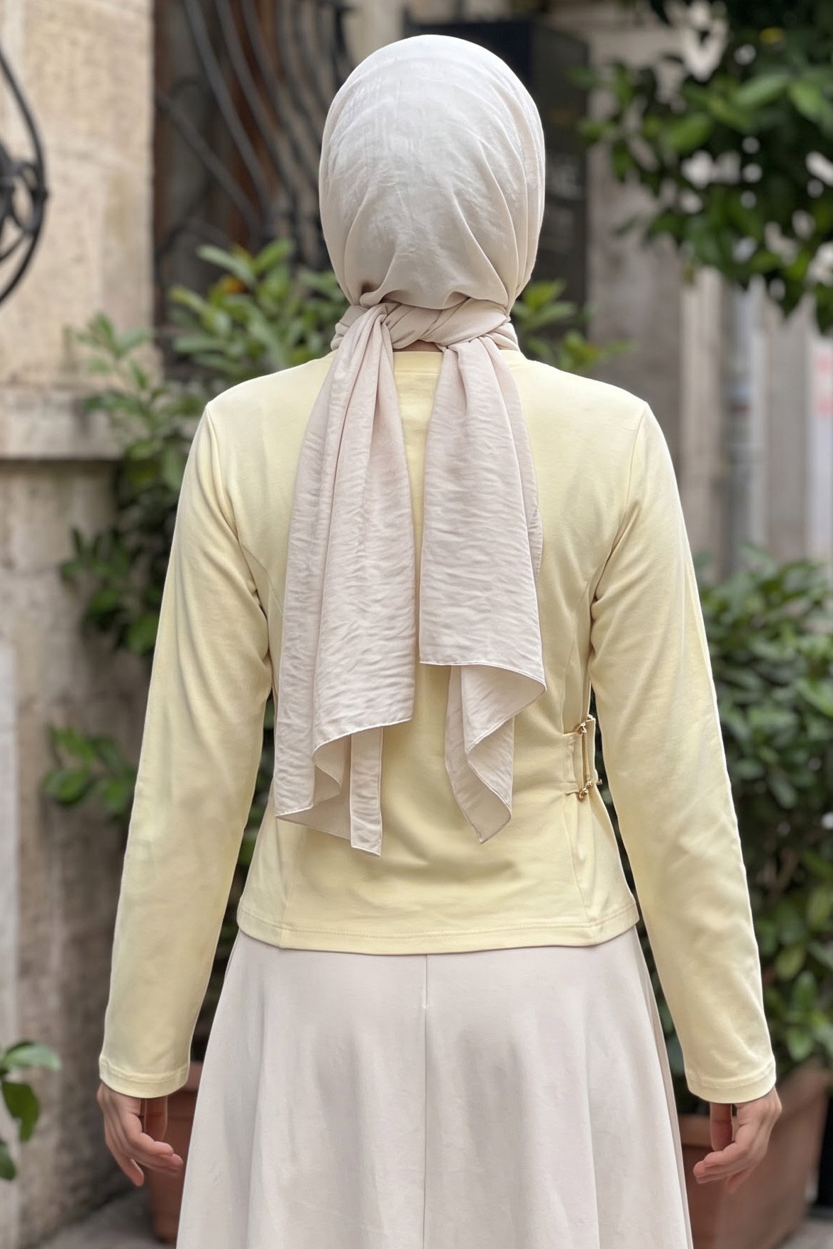 Tokalı Oysh Modal Bluz Sari - 28895-SARI - 3