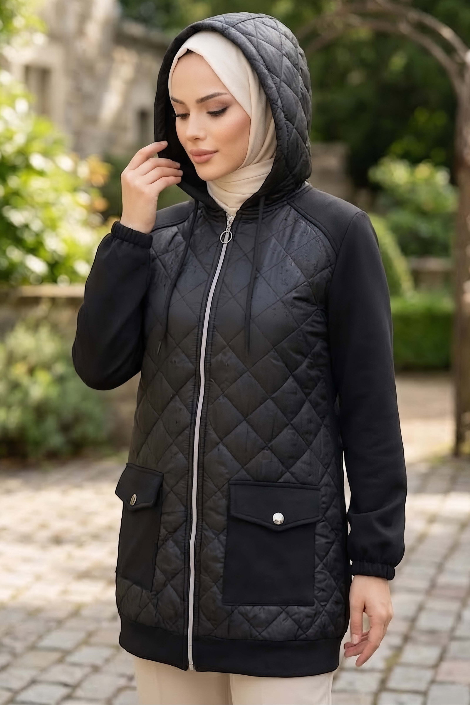Torba Cepli Kapitone Mont Siyah - 28987-SIYAH - 1