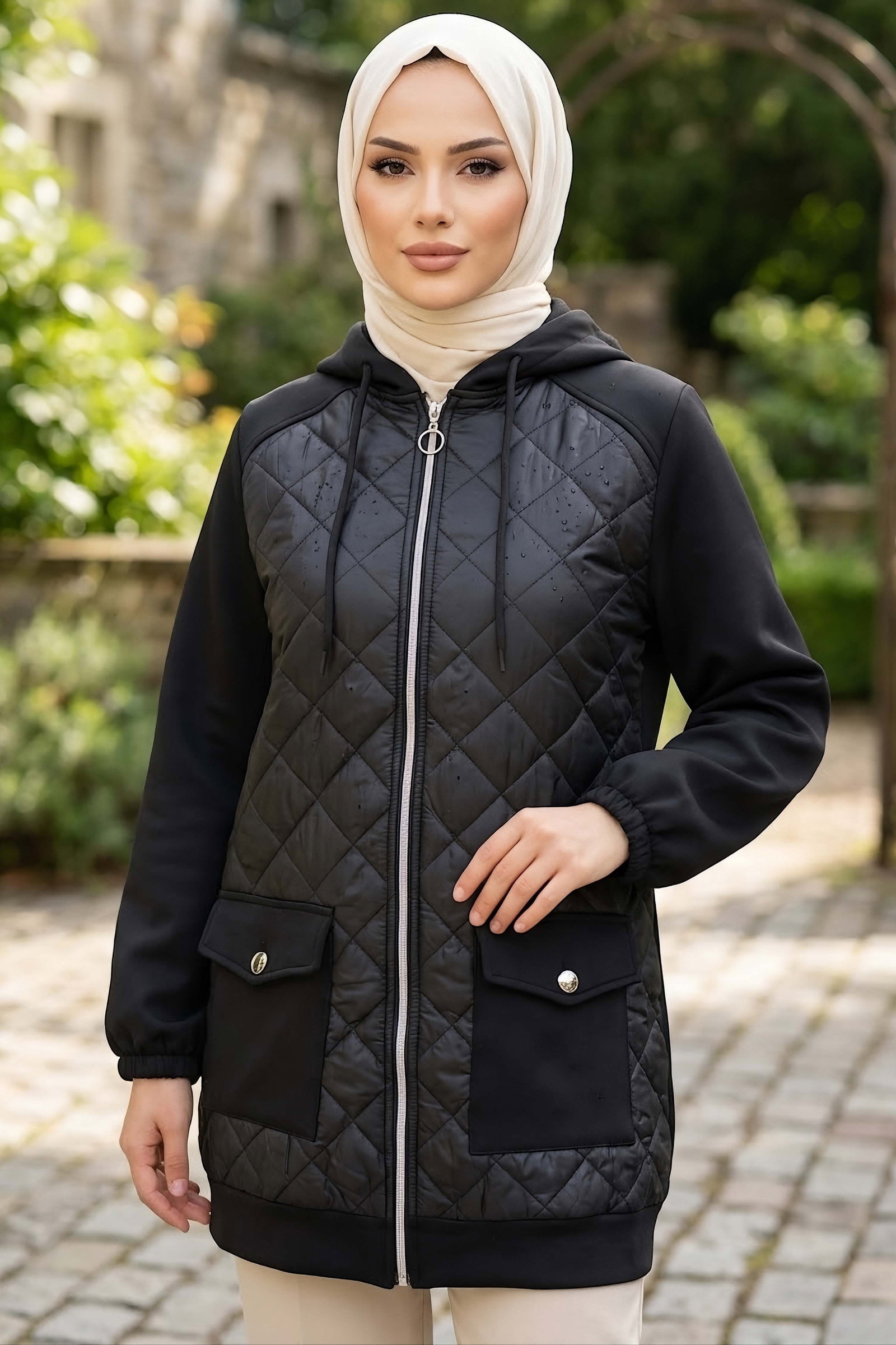 Torba Cepli Kapitone Mont Siyah - 28987-SIYAH - 2