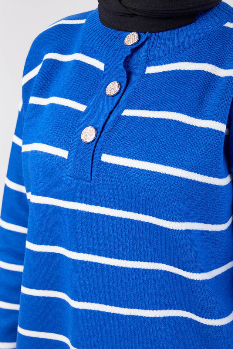 Triko Kazak - 27755-SAKS - TOFİSA