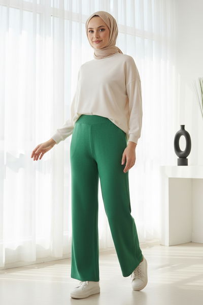 Triko Pantolon - 27740-ZUMRUT 