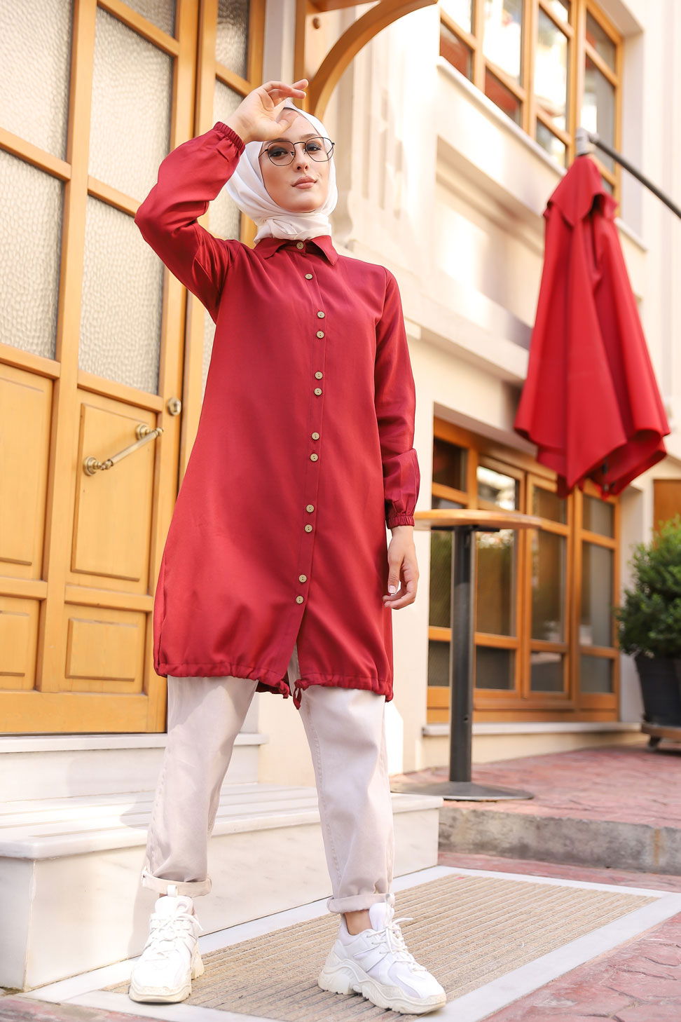 Tunık Bordo - 8359 - 4