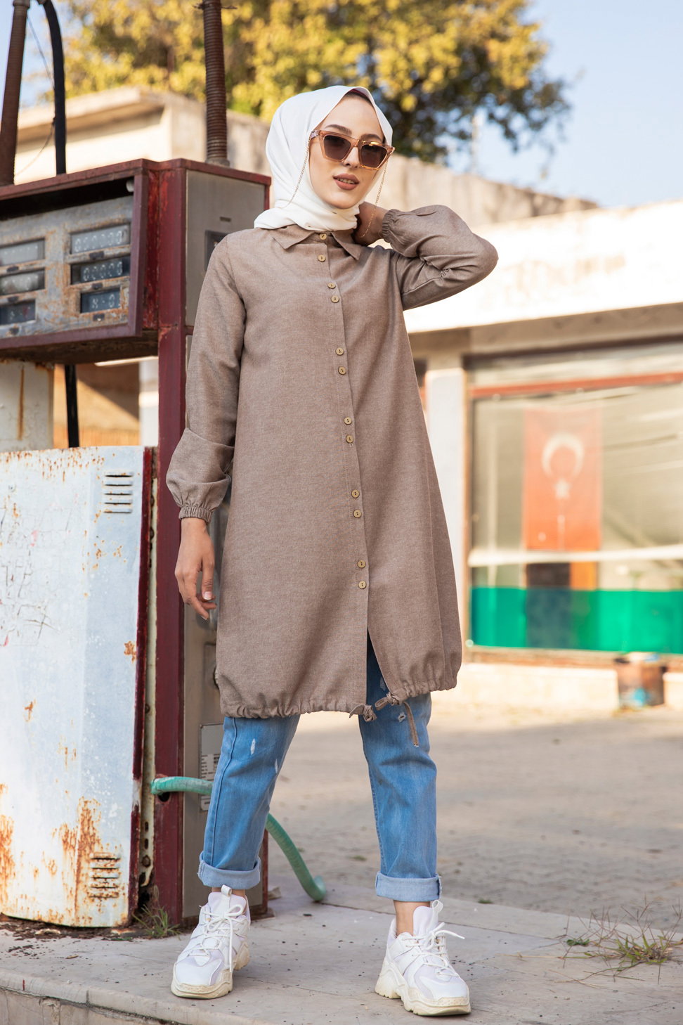 TUNIK Kahve - 8359-KAHVE - 7