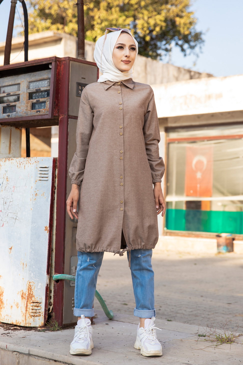 TUNIK Kahve - 8359-KAHVE - 3