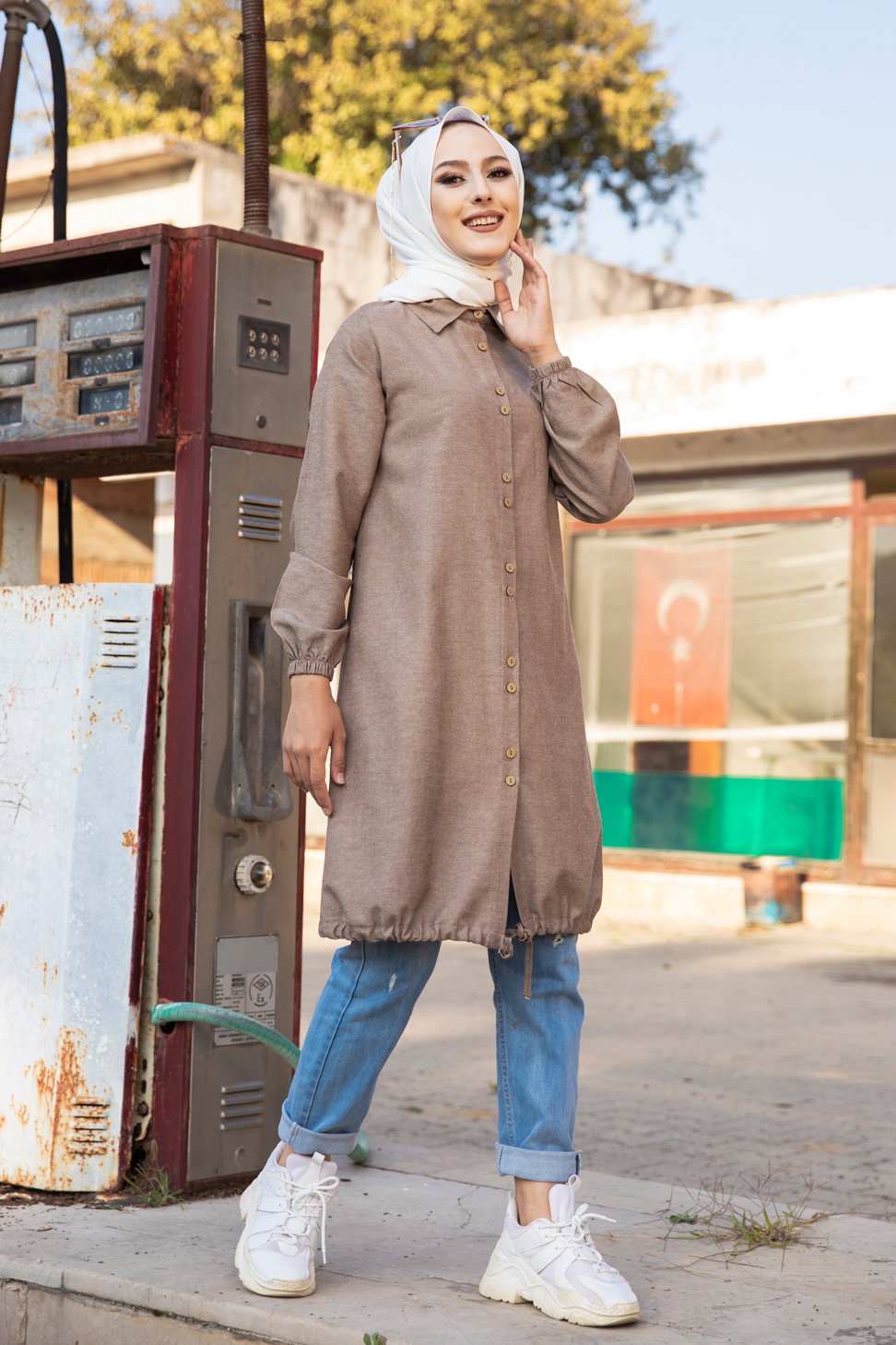 TUNIK Kahve - 8359-KAHVE - 4