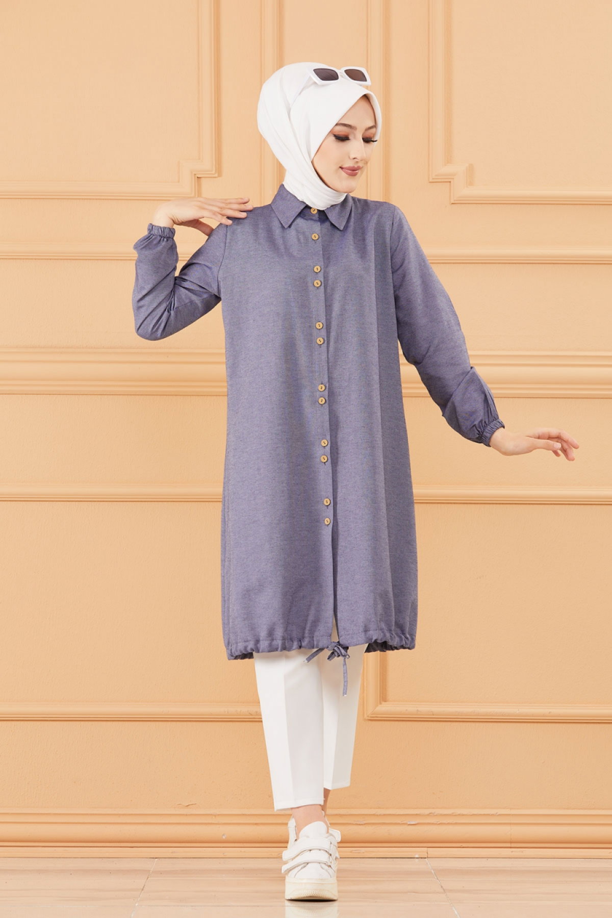 TUNIK Lacivert - 8359-LACIVERT - 7
