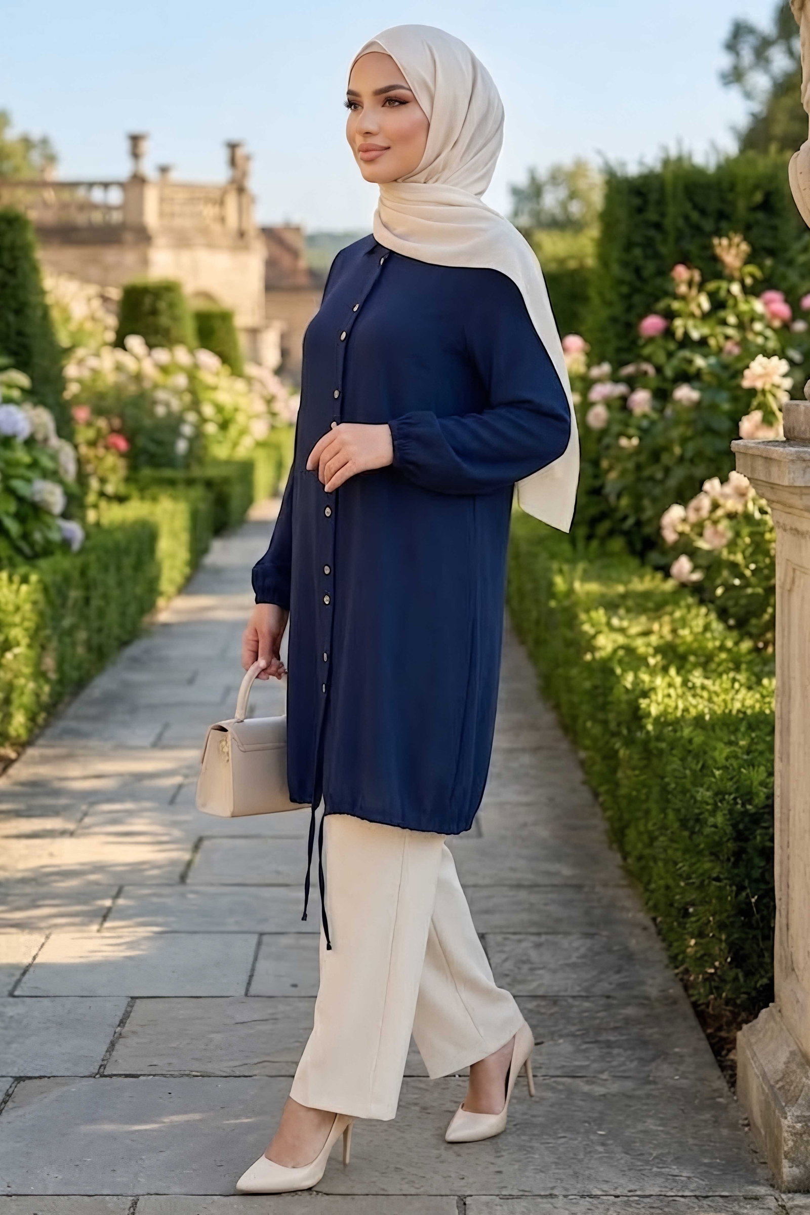 TUNIK Lacivert - 8359-LACIVERT - 2