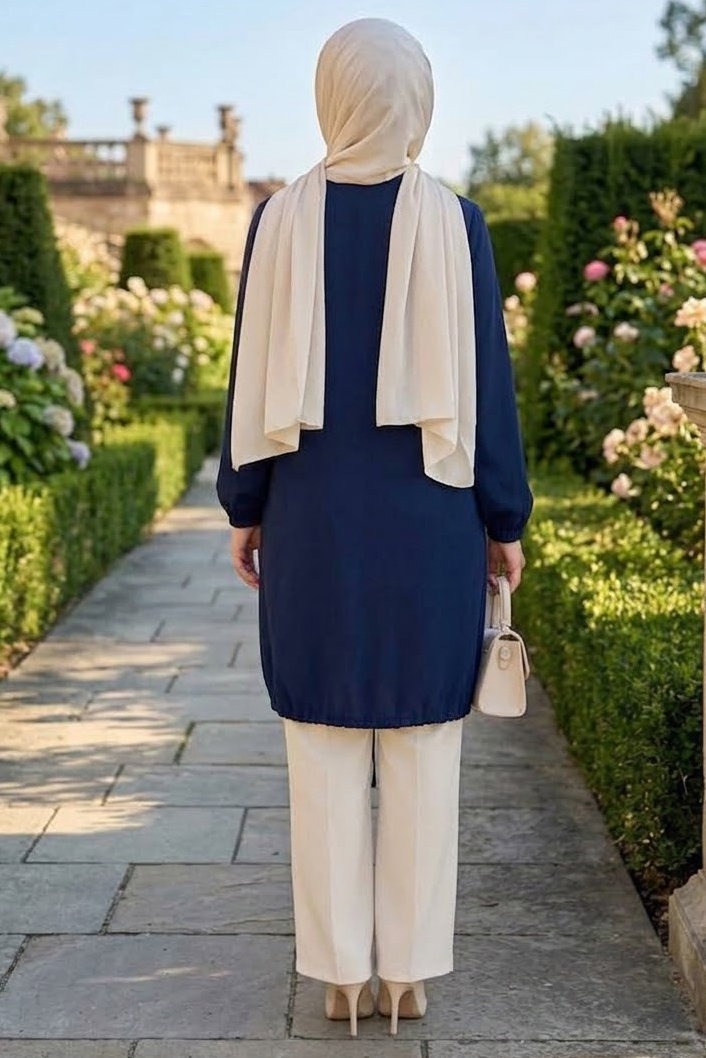 TUNIK Lacivert - 8359-LACIVERT - 3