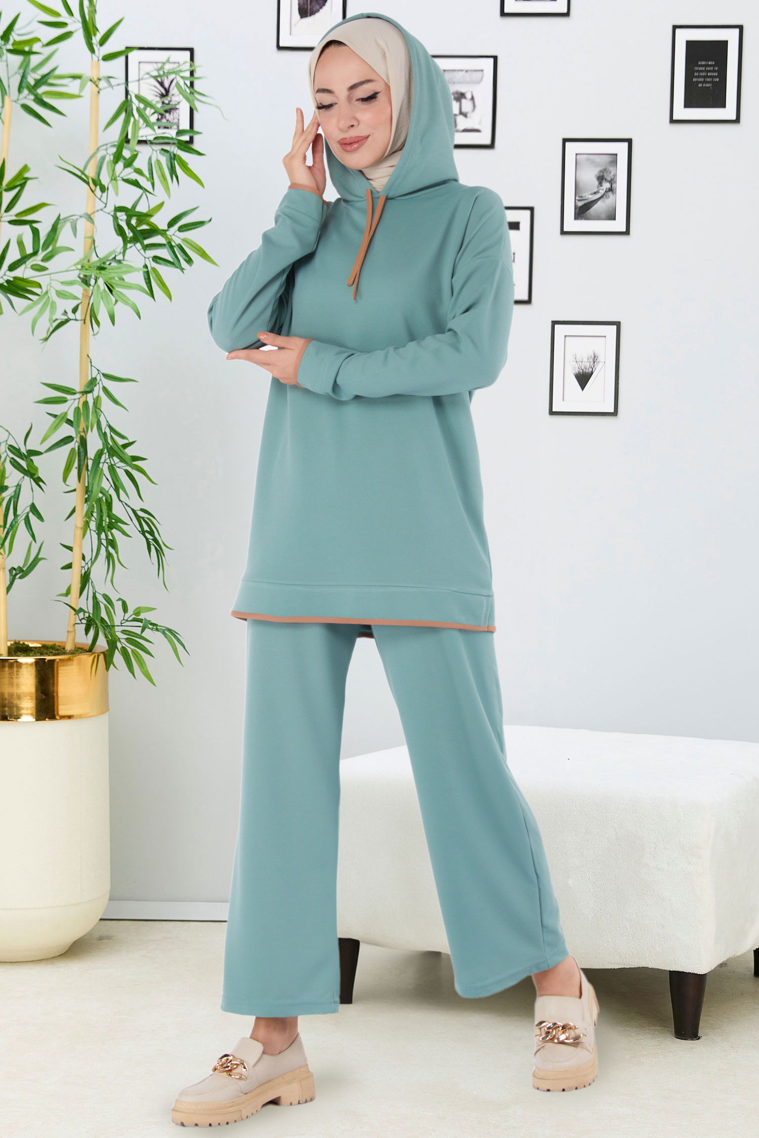 Tunik Pantolon - 27390 - 7