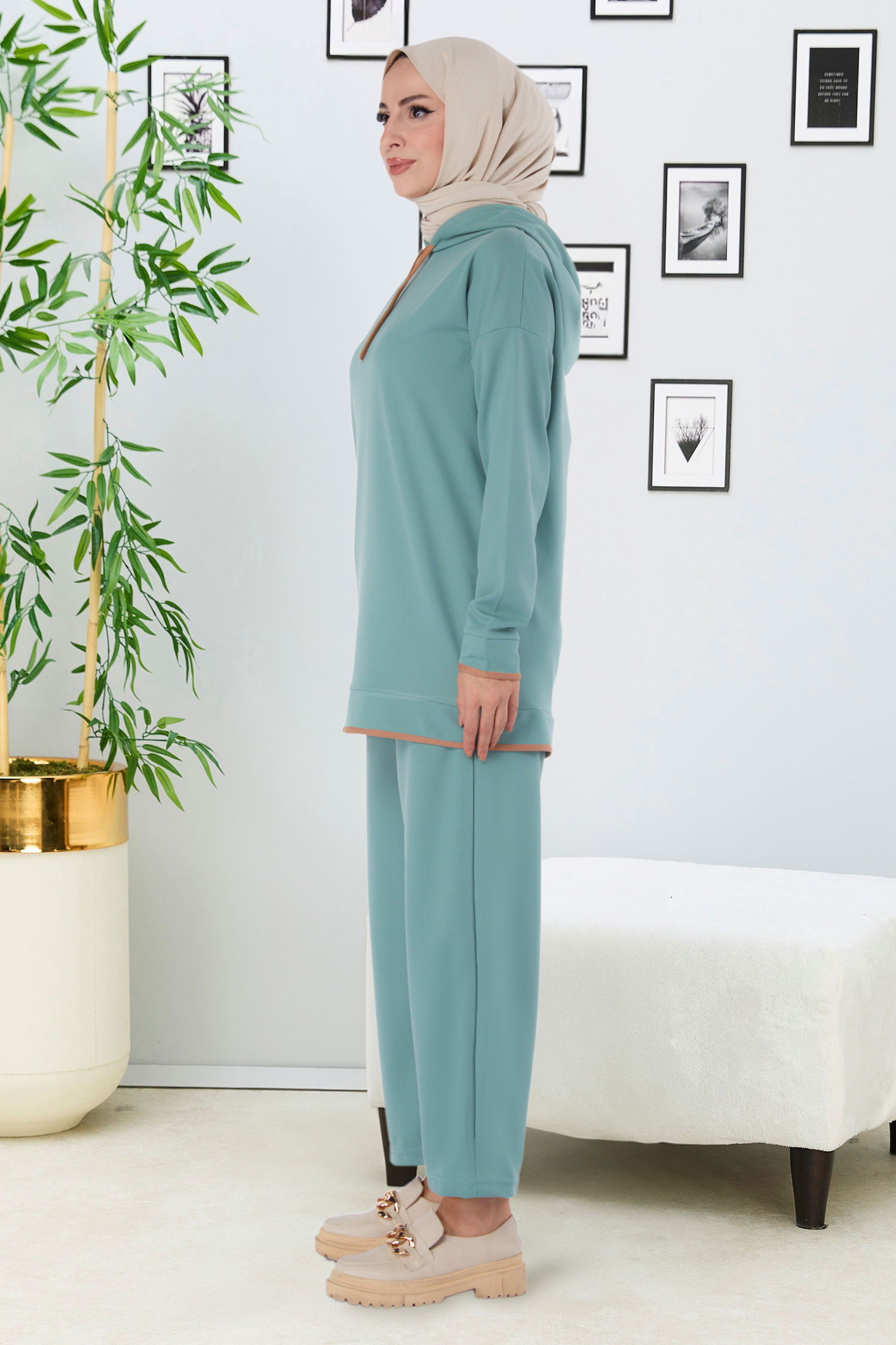 Tunik Pantolon - 27390 - 3