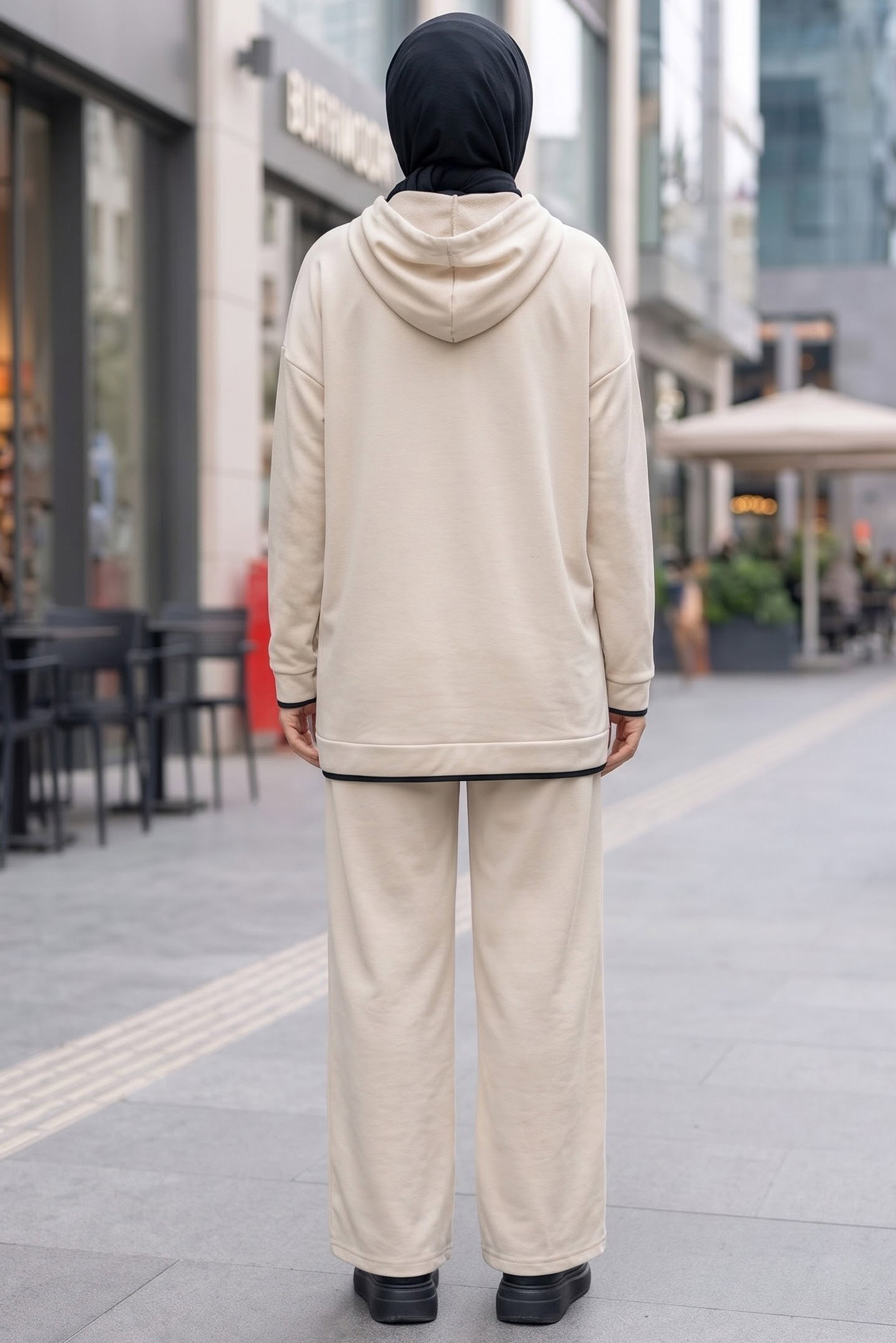 Tunik Pantolon Bej - 27390-BEJ - 3