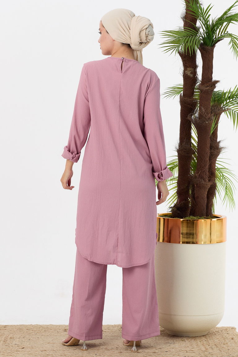 Tunık + Pantolon Gul - 3666 - TOFİSA