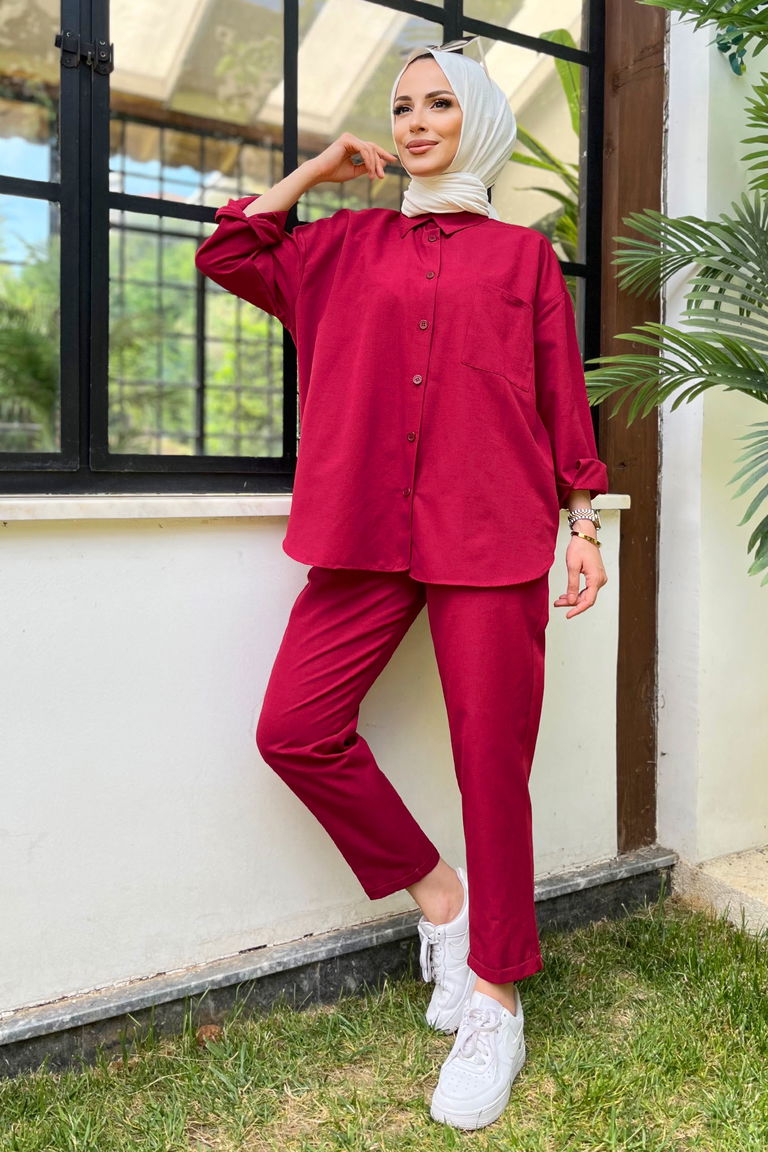 Tunık Pantolon İkili Takım - 27086 - TOFİSA