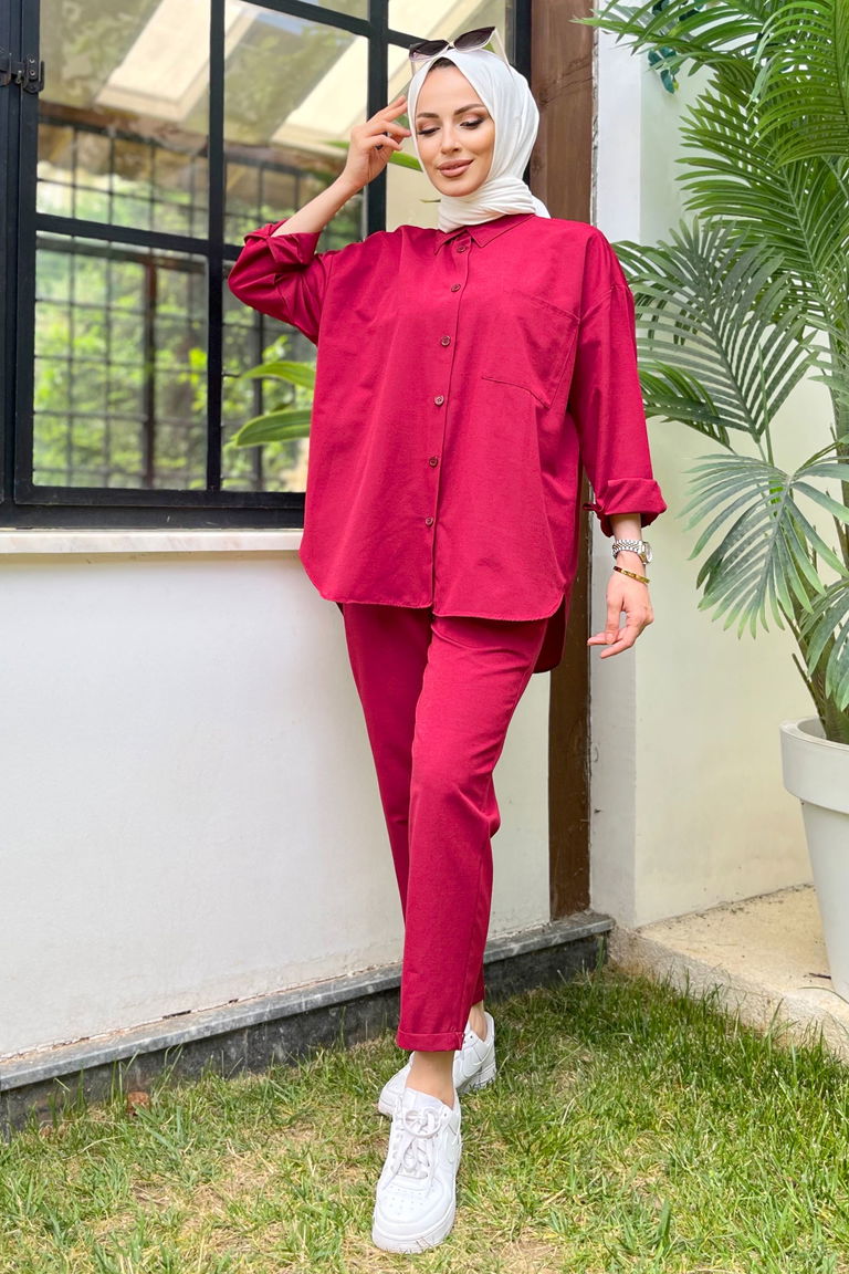 Tunık Pantolon İkili Takım - 27086 - TOFİSA