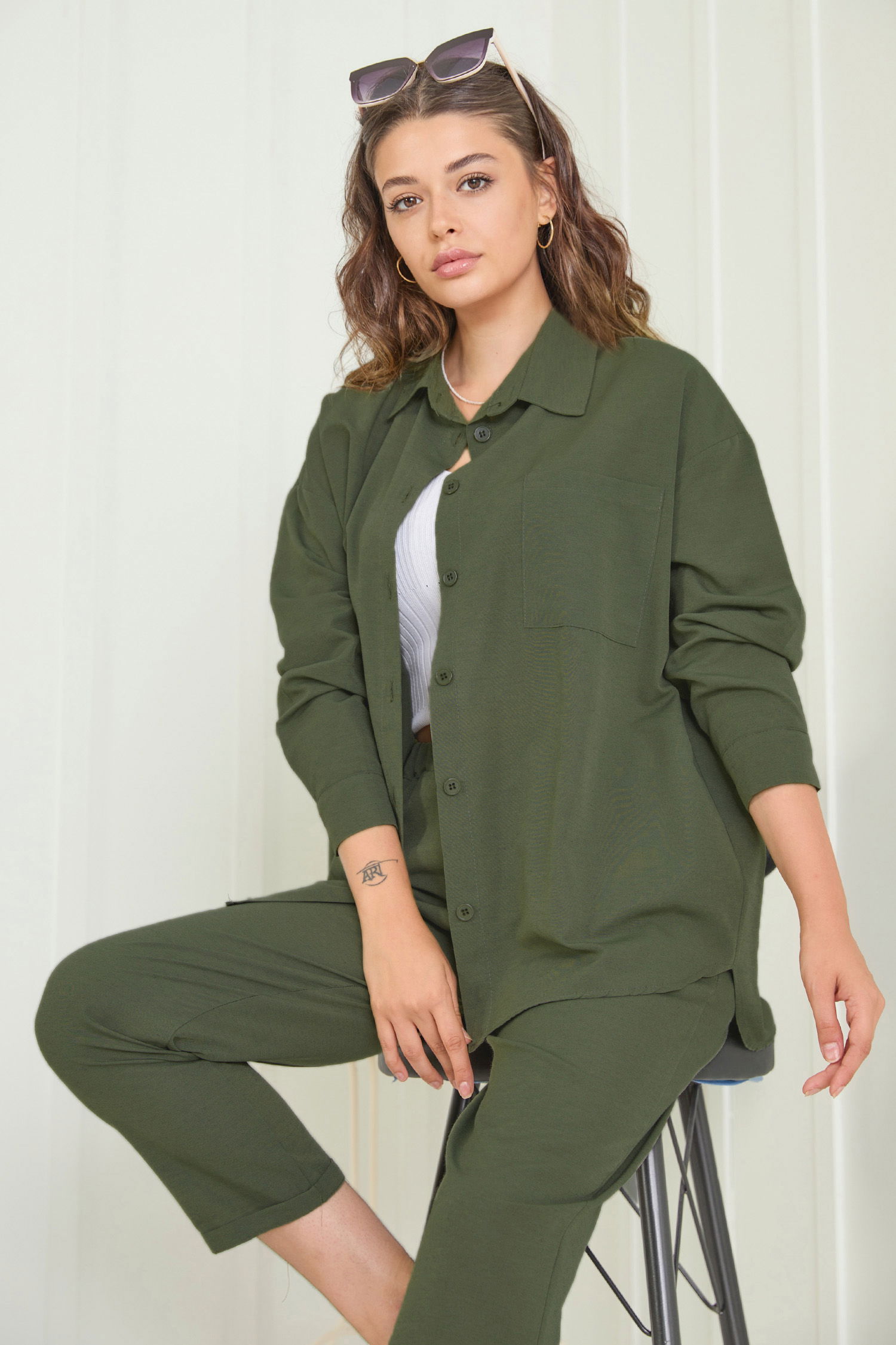 Tunık Pantolon İkili Takım - 27086 - 2