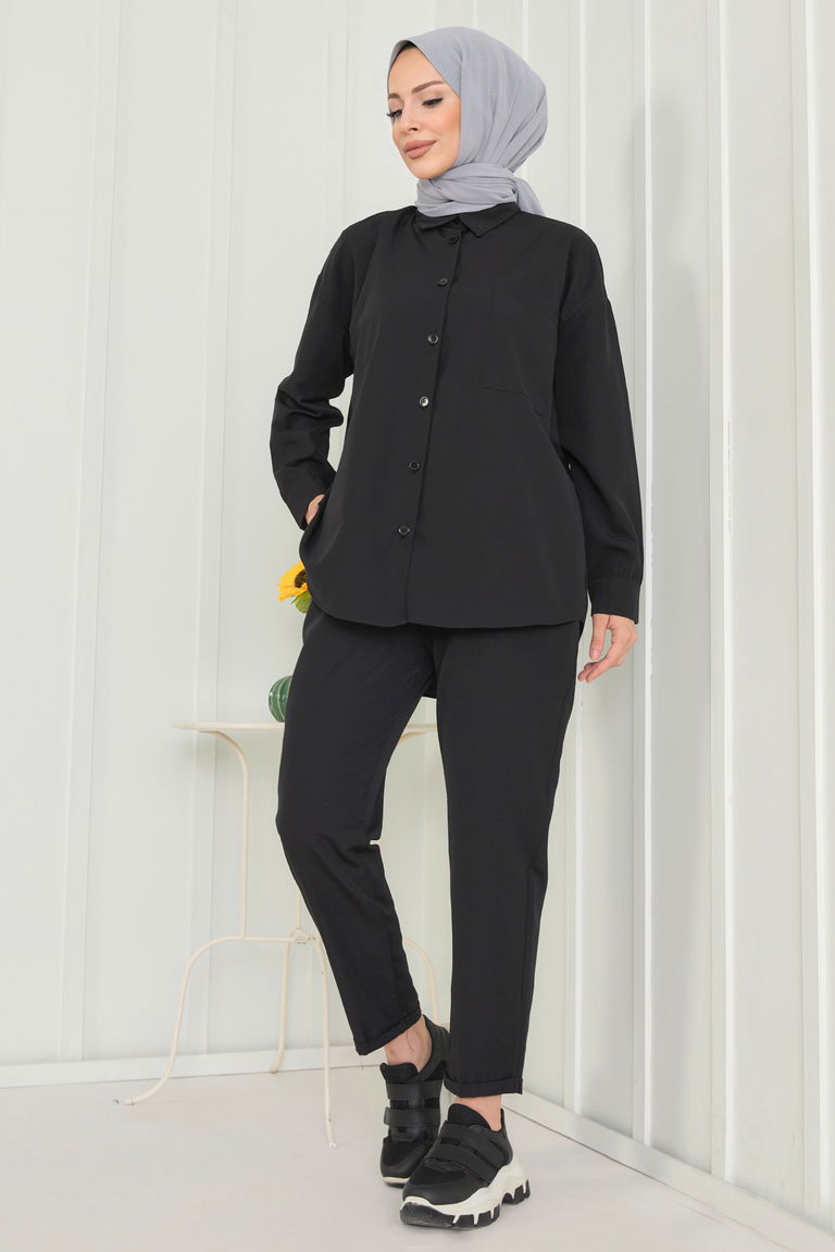 Tunık Pantolon İkili Takım - 27086 - TOFİSA