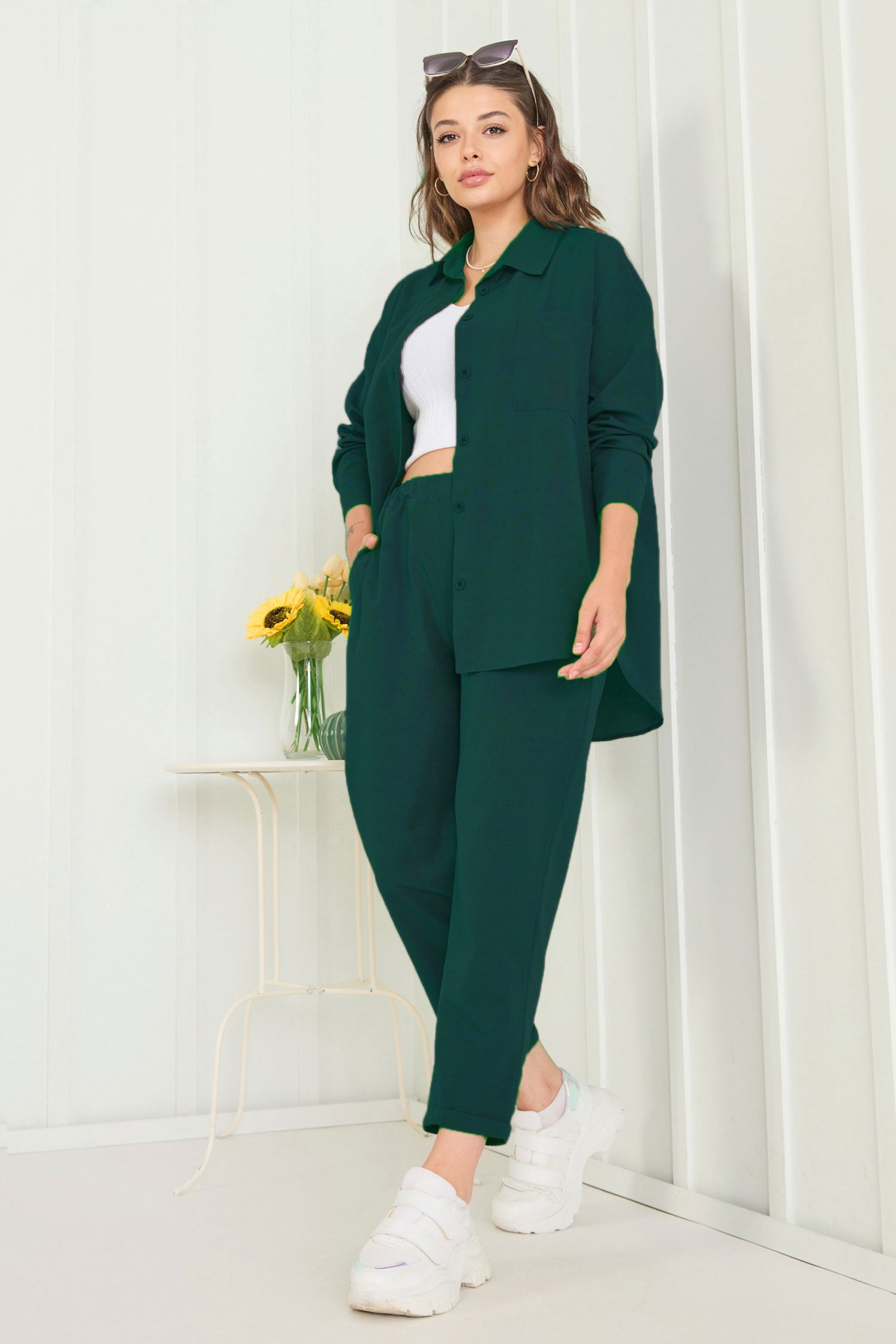 Tunık Pantolon İkili Takım - 27086 - 2