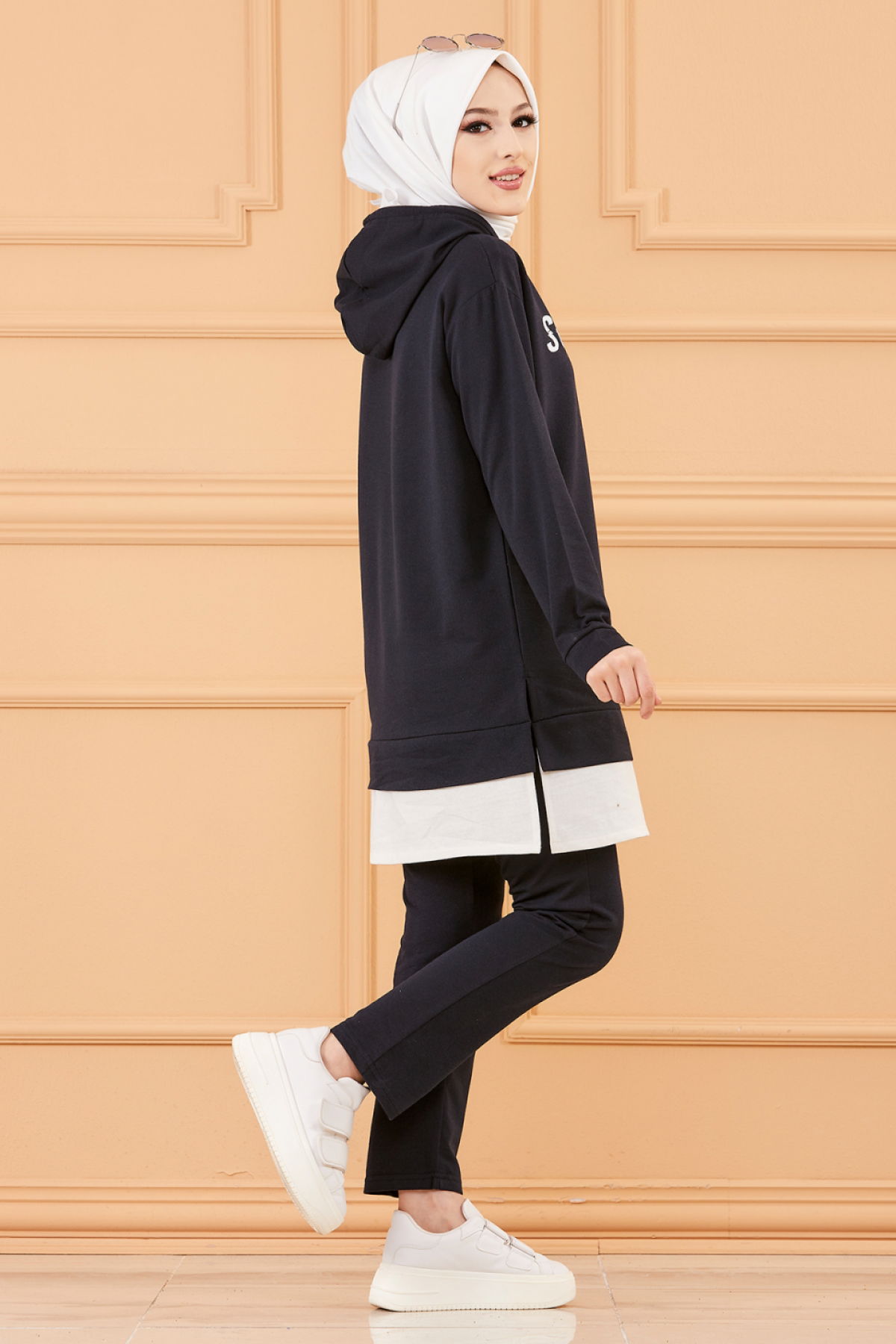 Tunık + Pantolon Lacıvert - 3553 - 6