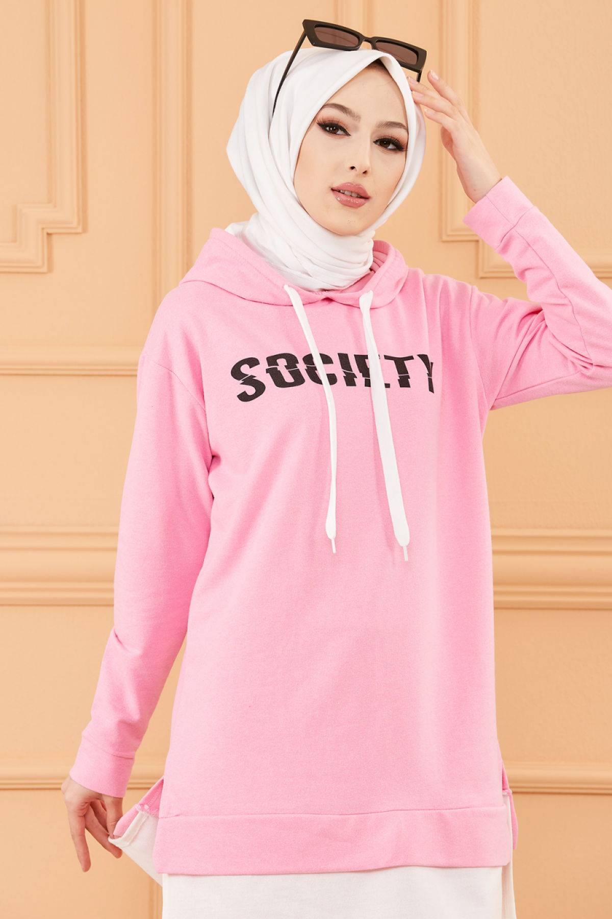 Tunık + Pantolon Pembe - 3553 - 5