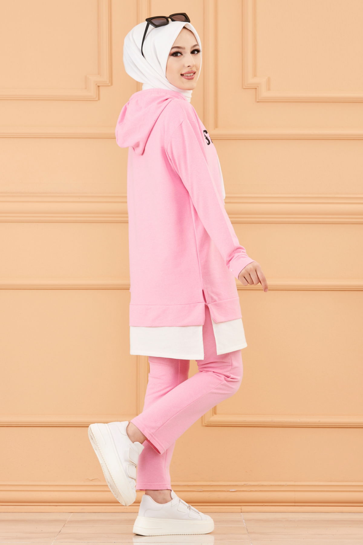 Tunık + Pantolon Pembe - 3553 - 6